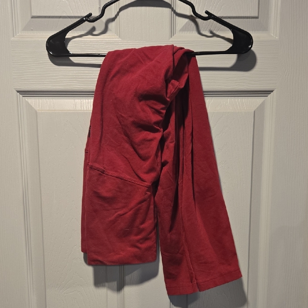 Maroon Adidas Maternity Leggings